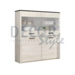 bar helsinki artic elegante moderno em carvalho branco e preto ou carvalho gold moderno elegante minimalista