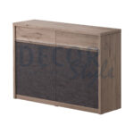 sapateira toronto elegante com puxadores metálicos, económico e barato, em madeira