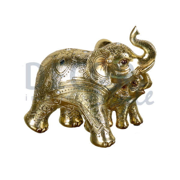figura elefantes em dourado de boa qualidade decoração elegante e moderna ouro