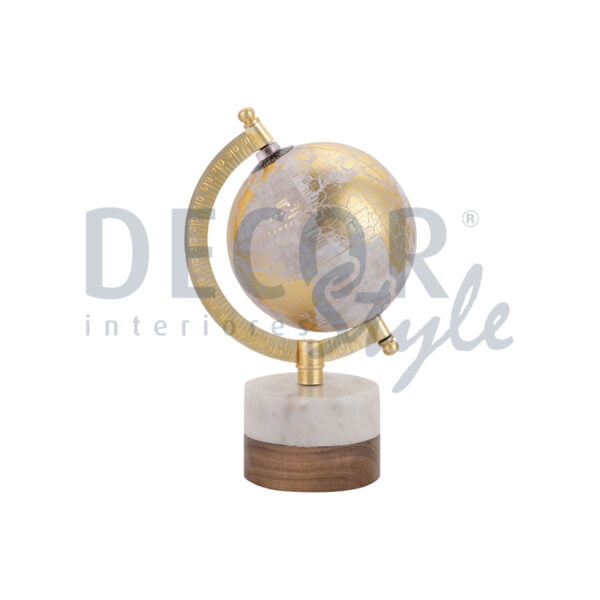 globo de ouro figura peça decorativa elegante moderna simples