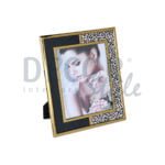 porta fotos moldura tigresa com padrão elegante e moderna preta